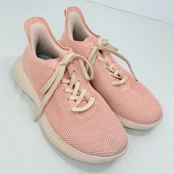 Vivia URBAN Mesh Peach Pink Sporty Athleisure Hands Free Slip On Sneaker - Picture 8 of 16